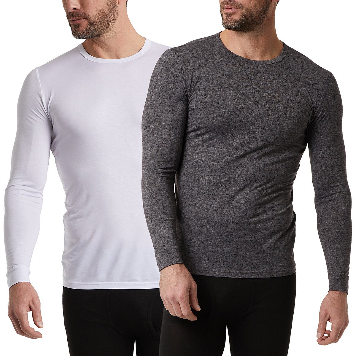 32 Degrees men's Heat long sleeve base layer t-shirt, view 2