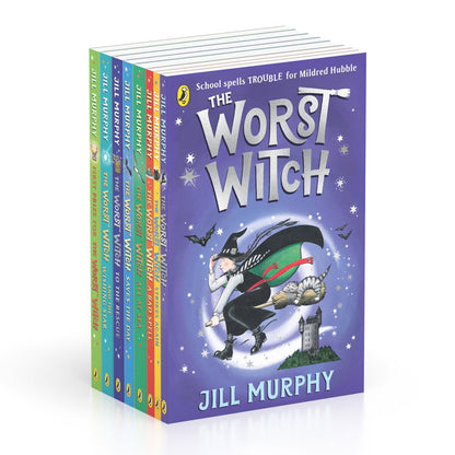 The Worst Witch 8 book collection by Jill Murphy paperback