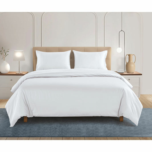 Welhome 500 thread count Lyocell cotton duvet set double 4-piece