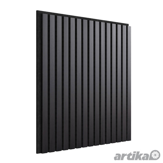Artika Sonolok black acoustic wall panels 60 x 60 cm 4 pack