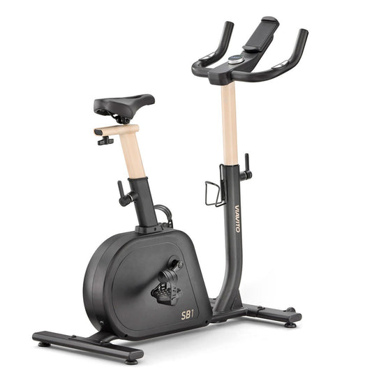 Viavito SB1 exercise bike with 6 kg flywheel and 16 resistance levels