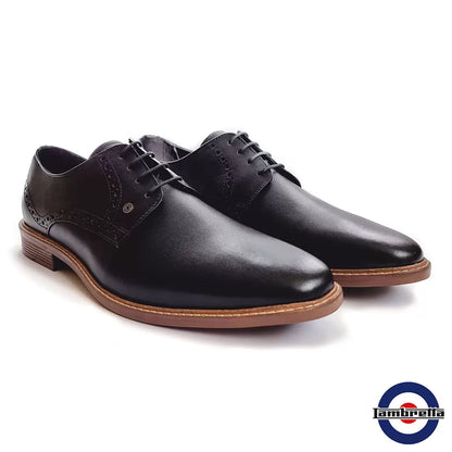 Lambretta Men's Stanley Shoe | Classic Comfort Fit | Smart Casual Wear
