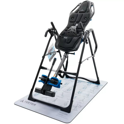 Teeter FitSpine FX3 Inversion Table with Comfort Cushion & Program Mat | Spinal Decompression Relief | Back Pain Sufferers