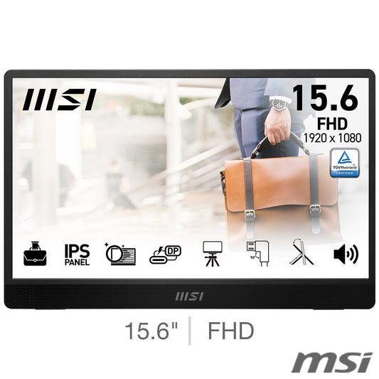 MSI MP161 E2U 15.6 inch Full HD IPS portable monitor