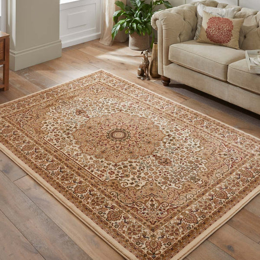 Concept Looms Grand Heritage Cream & Beige Persian-Style Rug