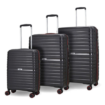 Rock Hydra-lite luggage set – Black