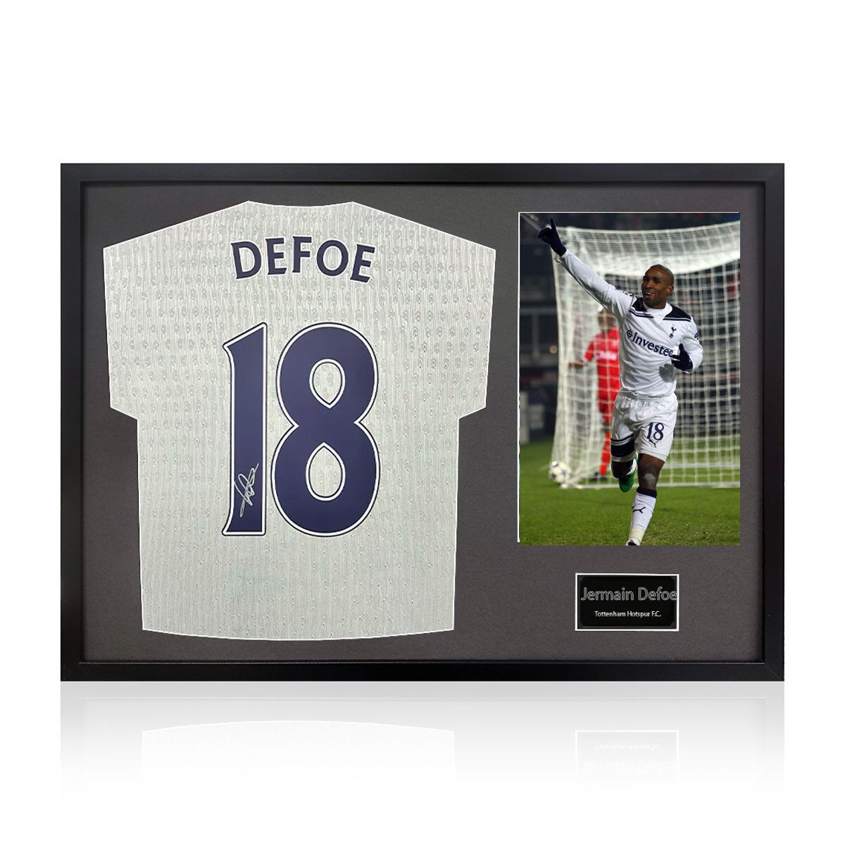 Jermain Defoe signed Spurs shirt – alternate view 2