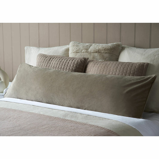 Belledorm Velvet Long Bolster Cushion 43 x 120 cm