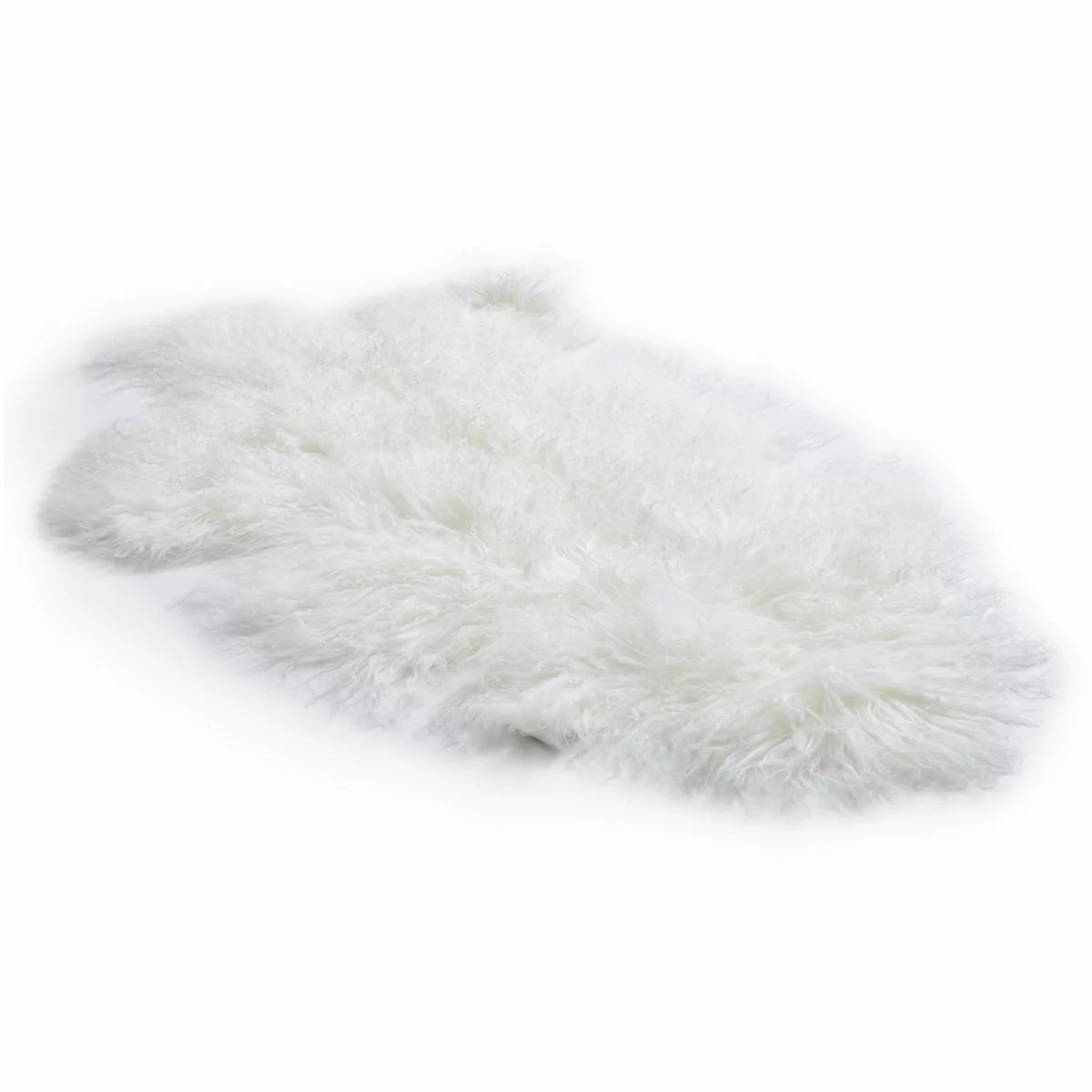 Bowron Tibetan Sheepskin Rug (60 x 90 cm) – Genuine Natural Fleece Accent