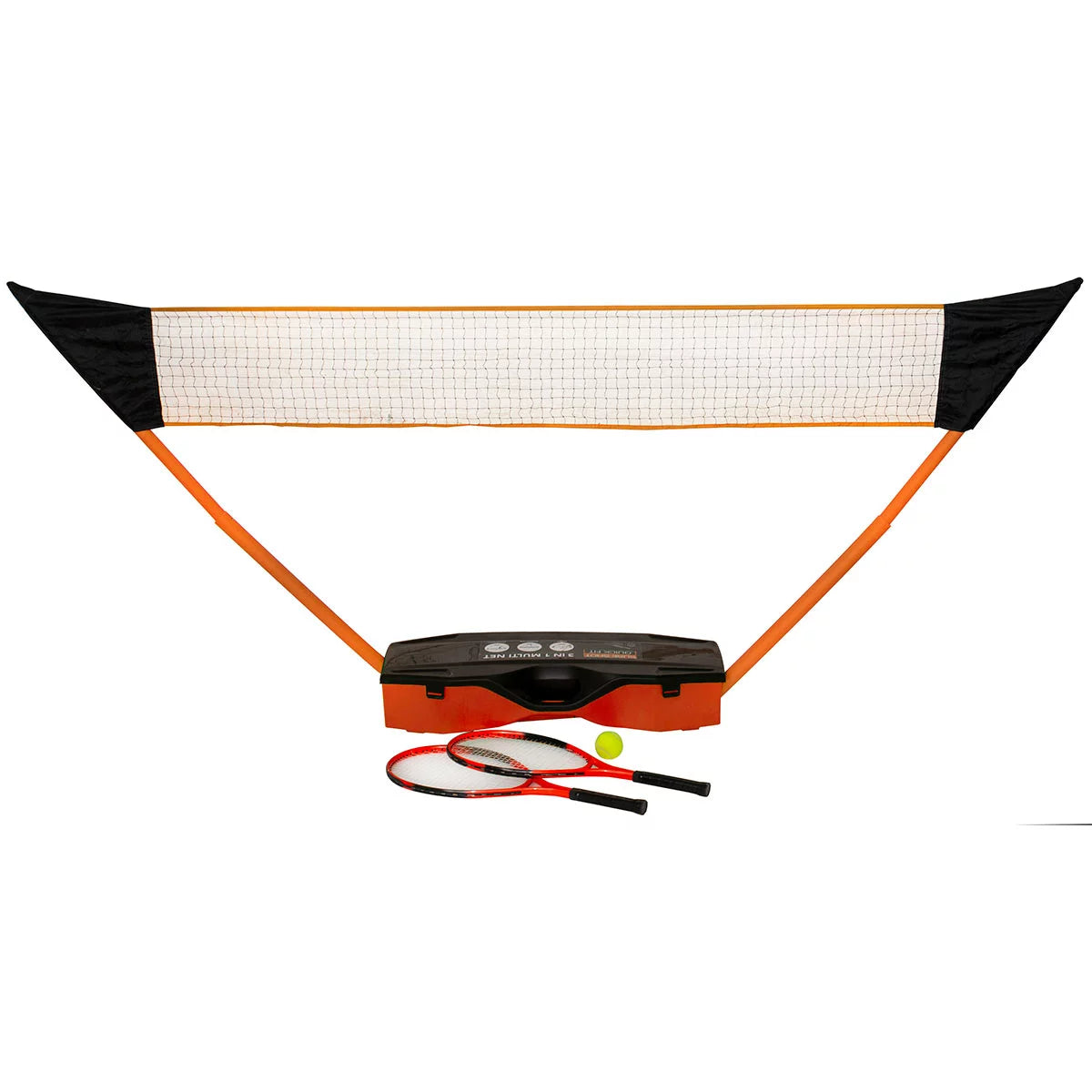 multi sport garden set badminton tennis volleyball net outdoor play