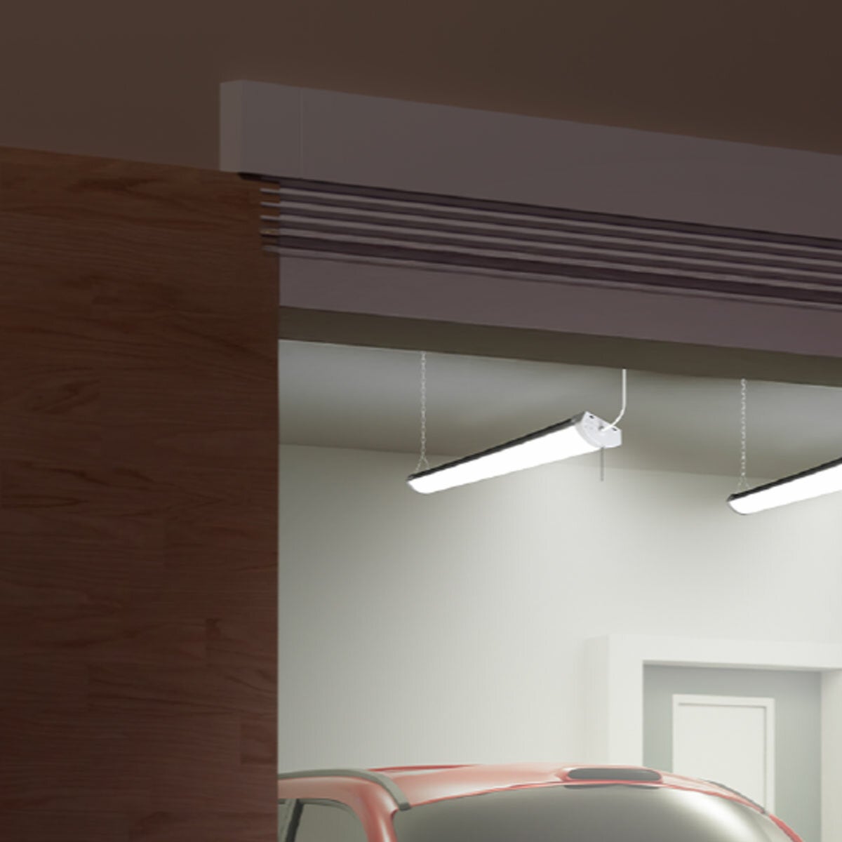 Feit Electric 4ft LED shop light with motion detection 10,000 lumens