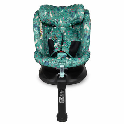 Cosatto All in All Extra i-Size 360 Car Seat in 8 Designs | 360° Rotating Safety | Newborns to Children
