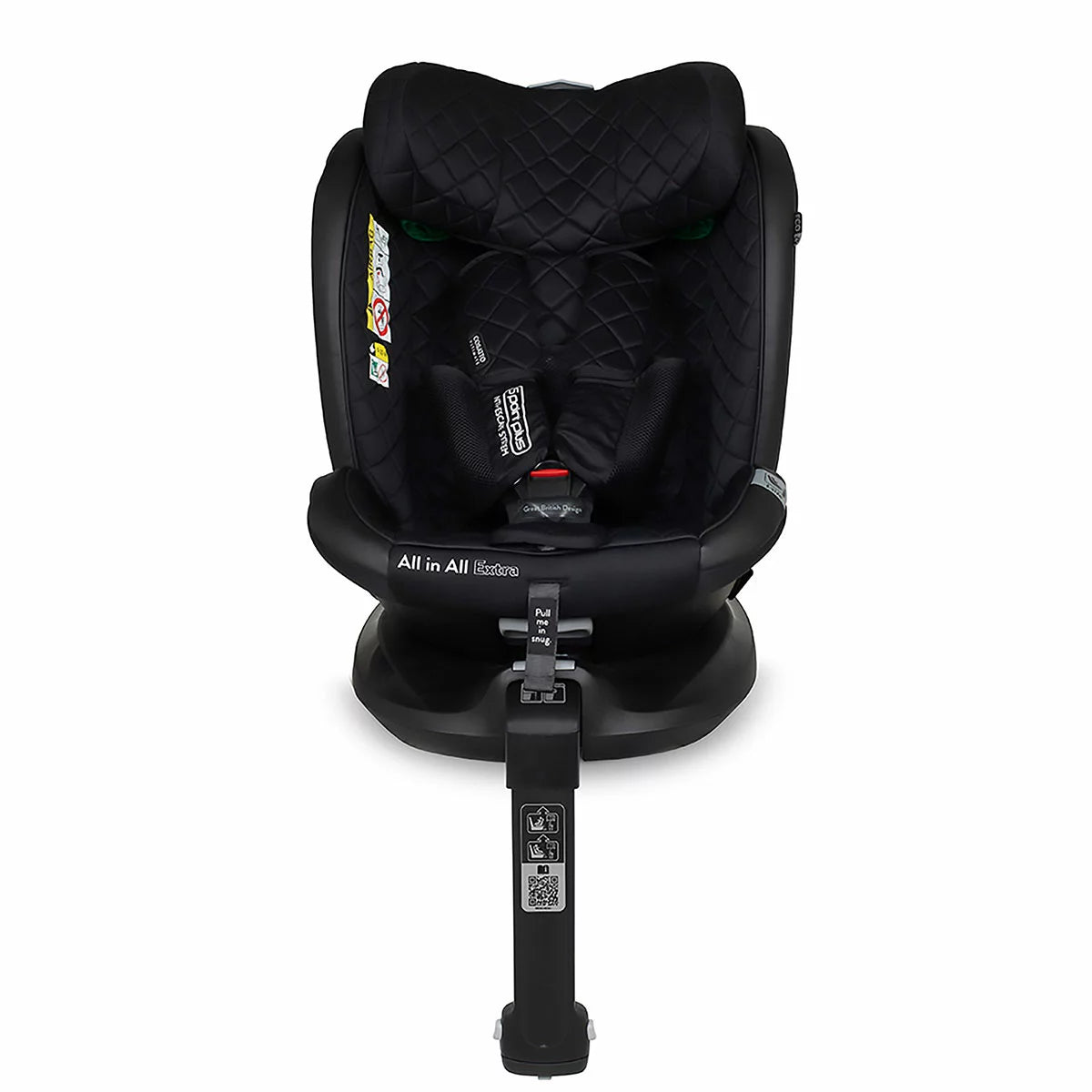 Cosatto All in All Extra i-Size 360 Car Seat in 8 Designs | 360° Rotating Safety | Newborns to Children