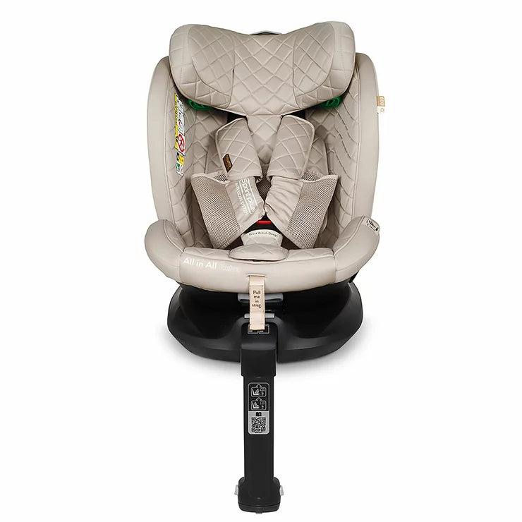 Cosatto All in All Extra i-Size 360 Car Seat in 8 Designs | 360° Rotating Safety | Newborns to Children