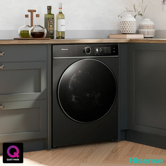 Hisense 5i Series WD5I1045BBQ 10.5kg 6kg washer dryer black