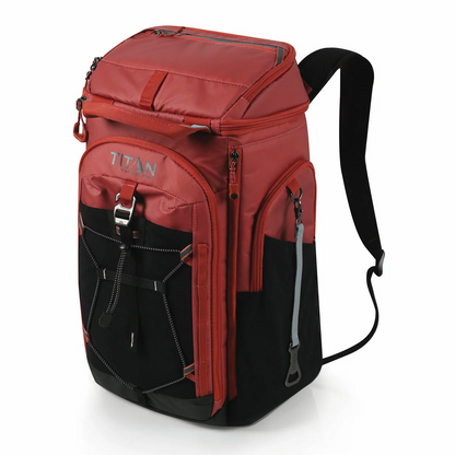 Titan 26 Can Backpack Cooler – Hands-Free Multi-Compartment Thermal Pack