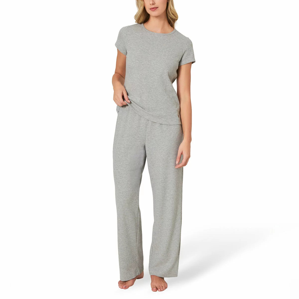 Well & Calm Ladies 3 Piece Waffle Lounge Set | Cozy All-Day Comfort | Relaxing Home Wear