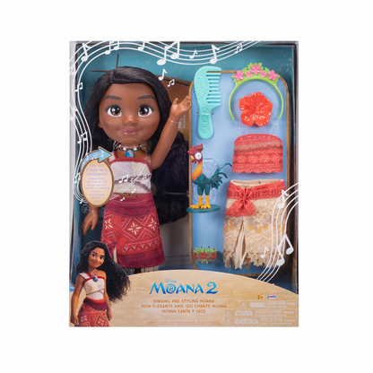 Disney My Singing & Styling Doll Assortment – Interactive Musical Doll with Outfits & Accessories