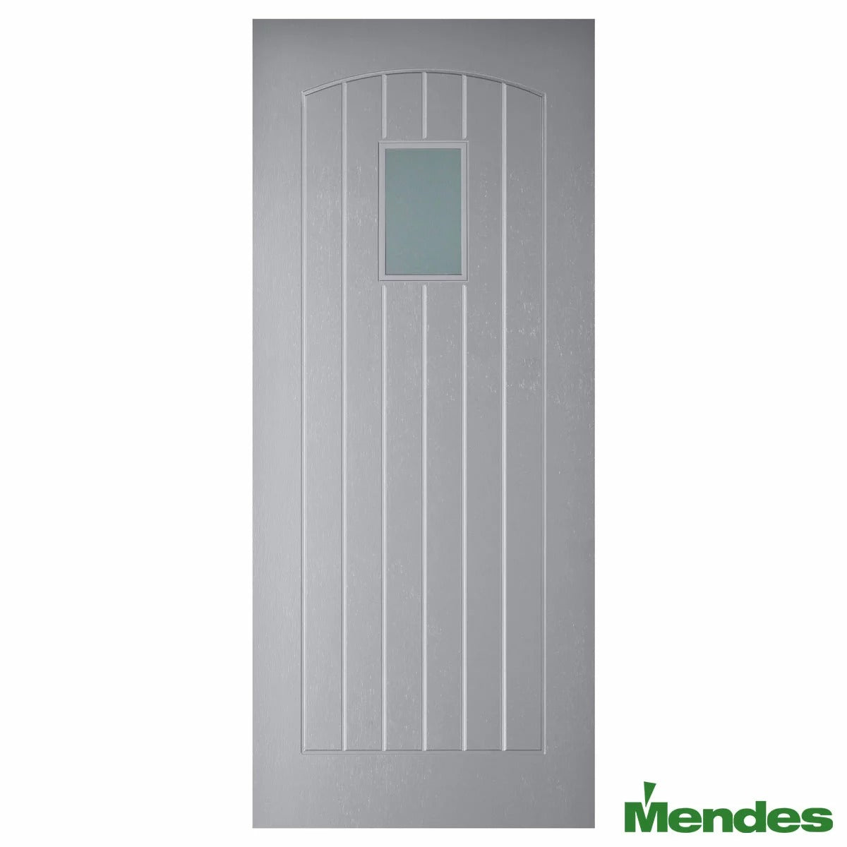 Mendes External Thermal Primed Devon Glazed Door available in 2 sizes with insulated construction and glazed panel design