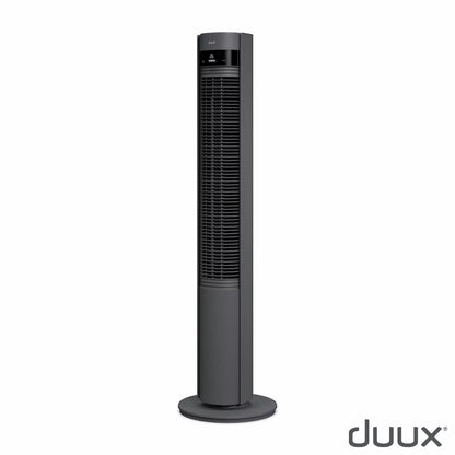 Duux Elevate Tower Fan | Height-Adjustable Airflow | Modern Home and Office Spaces