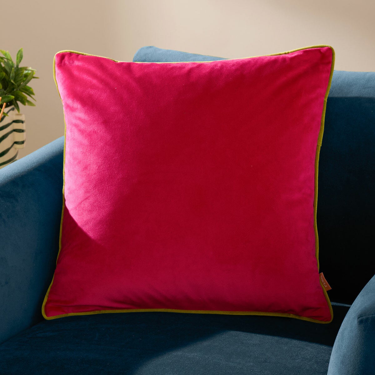 Furn Meridian velvet cushion – alternate view 6