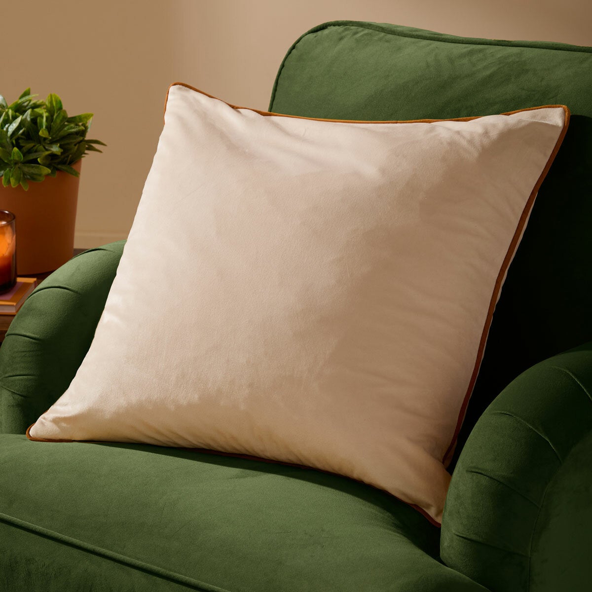 Furn Meridian velvet cushion – alternate view 7