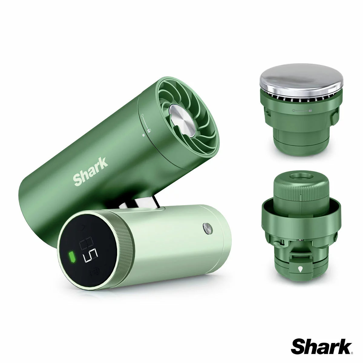 Shark ChillPill 3-in-1 Fan, Mist & InstaChill System | Rapid Cooling Relief | Home and Office Users