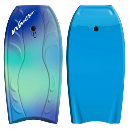 Wavestorm 40" Bodyboard with Coiled Leash in Two Colours | High Stability Wave Riding Performance | Best For Surfing & Beach Adventures