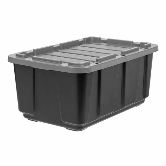 Iris Ohyama 102 litre heavy-duty lockable storage box with lid
