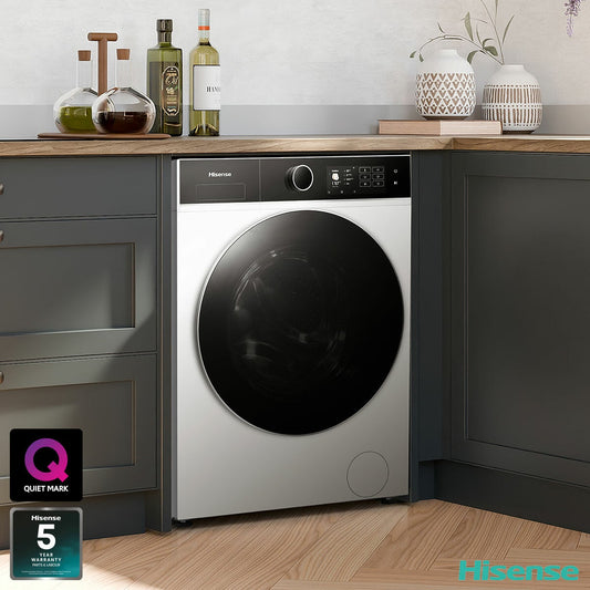 Hisense 5i Series WF5I1245BWR 12kg washing machine white