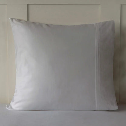 Belledorm Egyptian Cotton 600 Thread Count Continental Square Pillowcase, White – Silk-Soft Sateen Finish