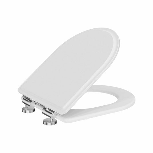 Tavistock Ashby gloss white moulded wood soft close toilet seat