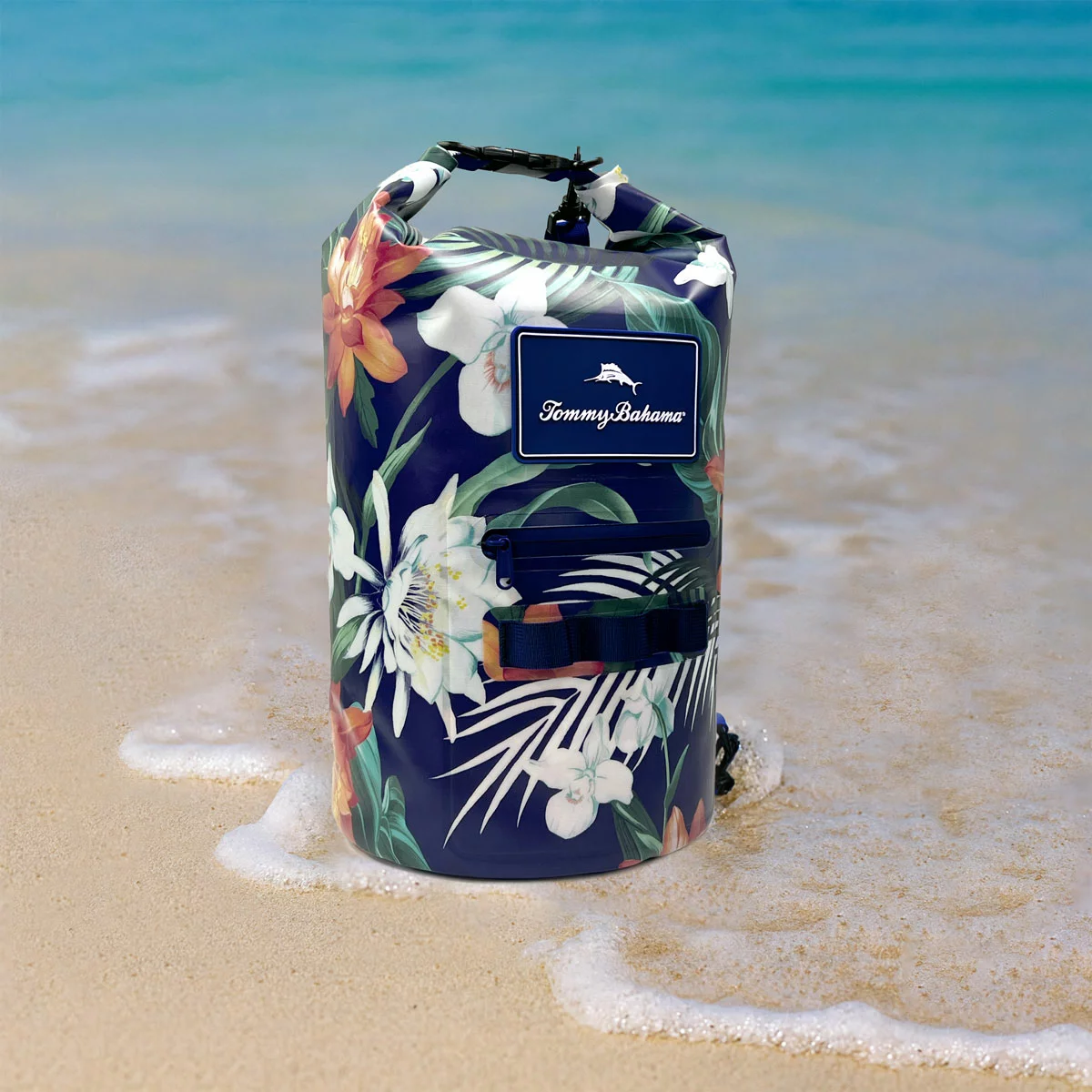 Tommy Bahama 20L Waterproof Dry Bag with IP66 Roll-Top Protection