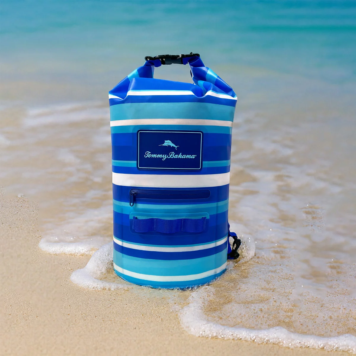 Tommy Bahama 20L Waterproof Dry Bag with IP66 Roll-Top Protection