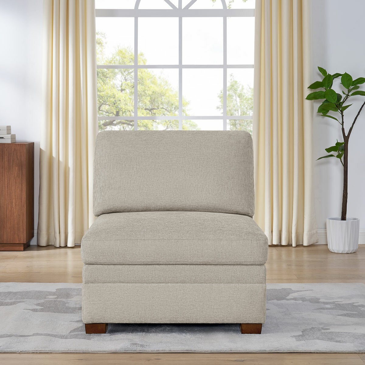 Thomasville Tisdale armless chair – alternate view 3