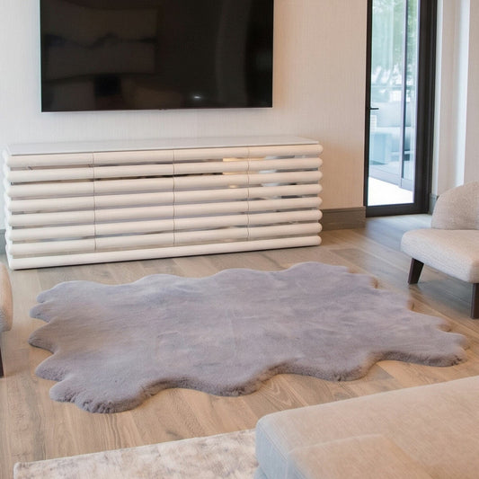 Mon Chateau faux fur Octo rug 177 x 220 cm