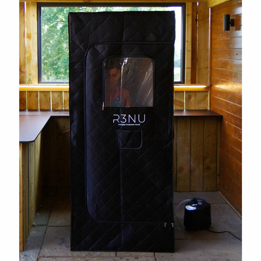 R3NU Sauna Steam POD portable steam sauna 3L 1500W