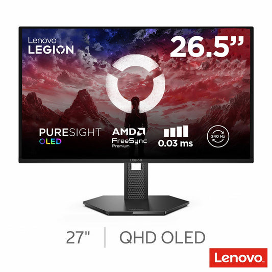 Lenovo Legion 27Q-10 27 inch QHD 240Hz QD-OLED gaming monitor