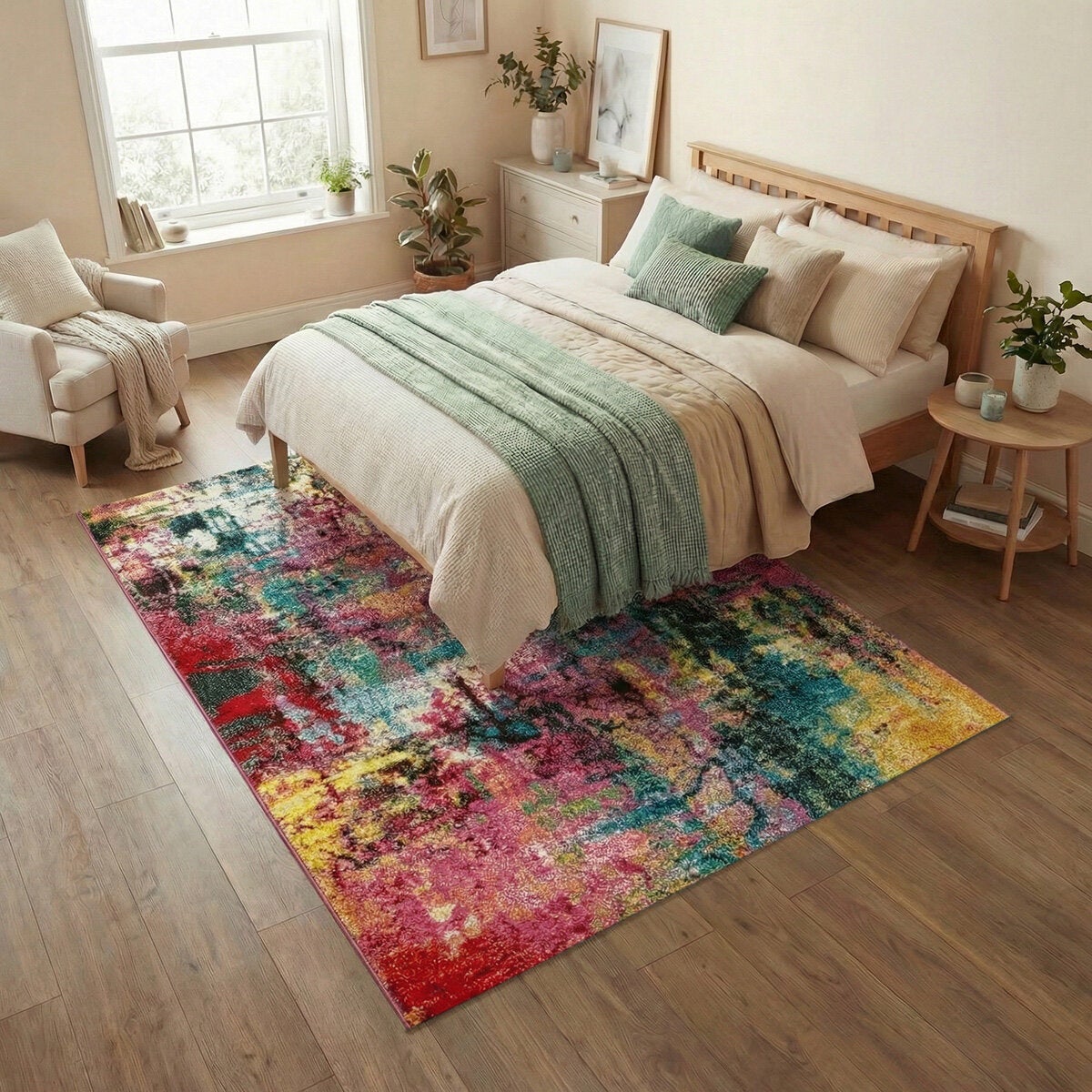 Concept Looms Art Garden multicolour rug, polypropylene, 12 mm pile