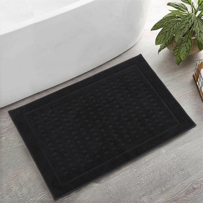 Whitley Willow bath mat – Black