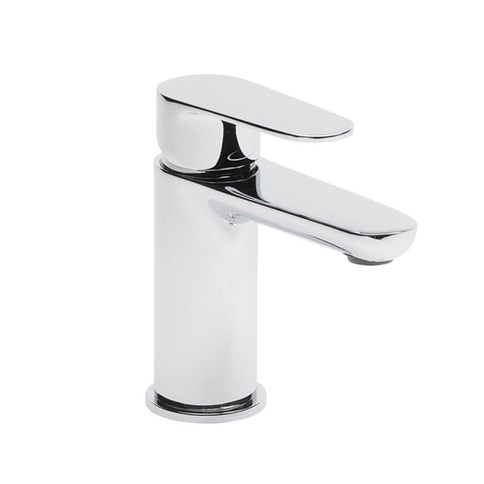 Tavistock Nation chrome basin mixer tap with click waste