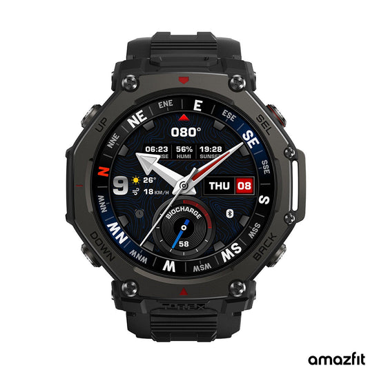 Amazfit T-Rex 3 Pro 48mm smart watch, Tactical Black