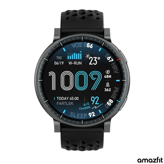 Amazfit Active Max smart watch, 1.5" AMOLED, black