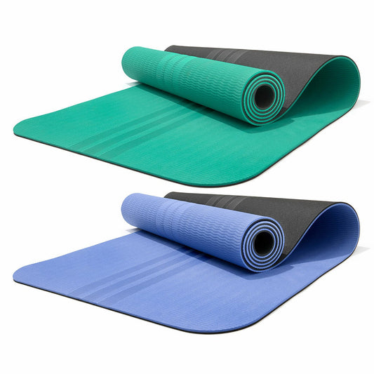 Adidas double sided yoga mat 6mm 183 x 61 cm