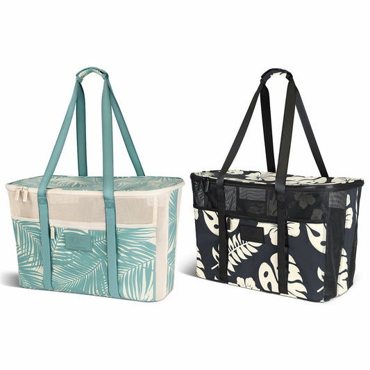 CleverMade x Aloha collapsible SnapHinge beach tote