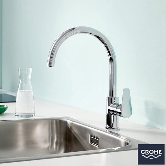 GROHE Start Edge single-lever kitchen sink mixer tap chrome