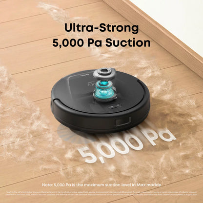 eufy L60 Hybrid Robot Vacuum and Mop with powerful suction and iPath Laser Navigation for smart automated floor cleaning.