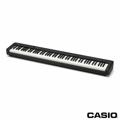 Casio CDP-S105 88-key digital piano with weighted keys, black