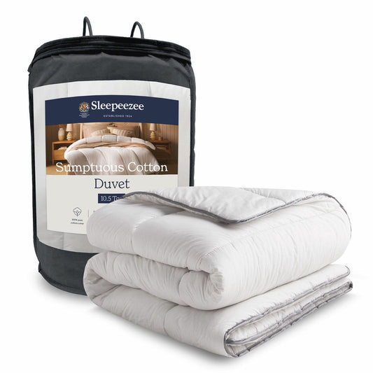 Sleepeezee Sumptuous Cotton 10.5 tog duvet