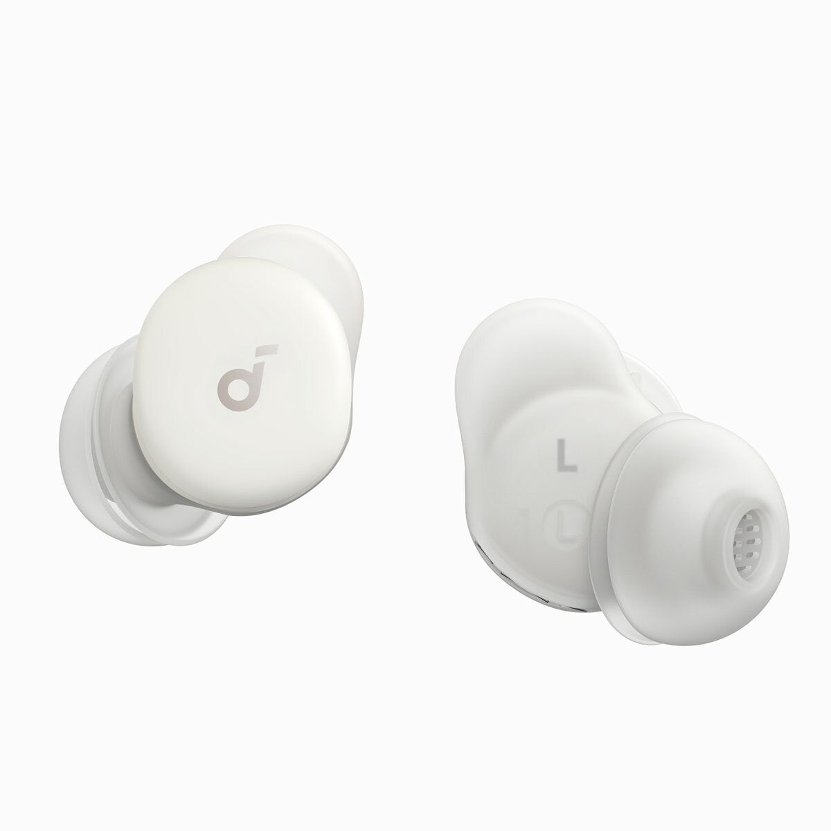 Soundcore Sleep A30 noise-cancelling sleep earbuds, white